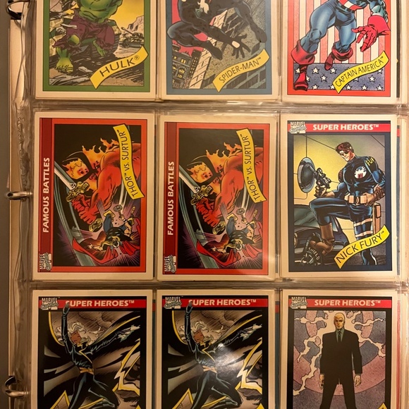 Marvel Universe Comic Cards - Published 1990 - Picture 6 of 6
